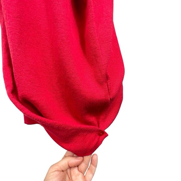 NIC+ZOE 4-Way Convertible Cardigan Red Size 1X - Picture 12 of 16